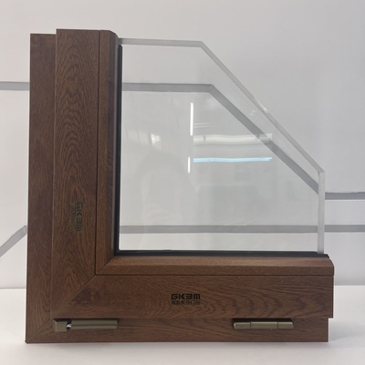 GKBM 90 UPVC Pasif Pencere Profili 3.0mm Kalınlığı UV Direnci